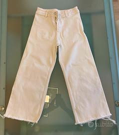 Jeans bianco panna Mango 134cm (8/9 anni)