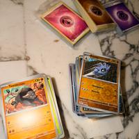 Lotto carte Pokemon holo e non
