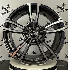 CERCHI IN LEGA NISSAN JUKE QASHQAI X-TRAIL LEAF 18