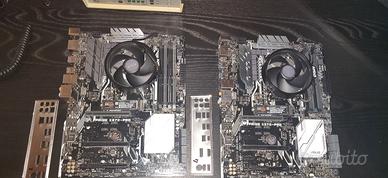 2x Asus Prime x370-PRO Ryzen 2400G SSD (no ram)