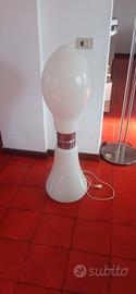 lampada da terra birillo lipstick anni70 space age