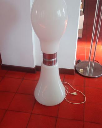 lampada da terra birillo lipstick anni70 space age