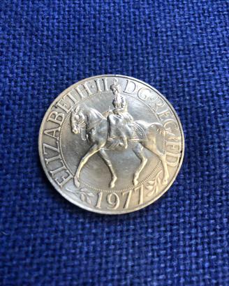 Medaglia Inglese Elisabetta II 1977