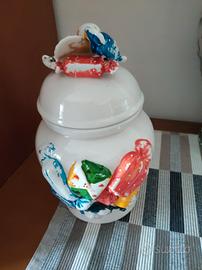 soprammobile contenitore in ceramica 