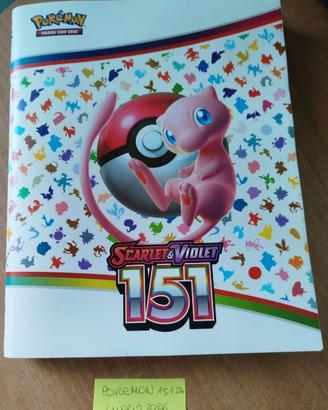 Pokémon 151 ITA – Album Originale Quasi Completo -