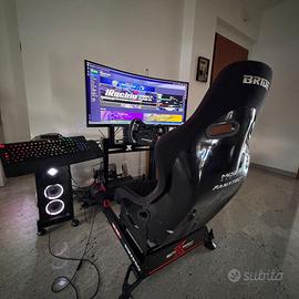 Postazione completa profilati sim racing