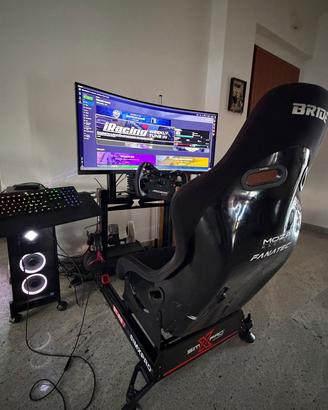 Postazione completa profilati sim racing