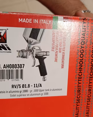 Pistola Aerografo usato una sola volta