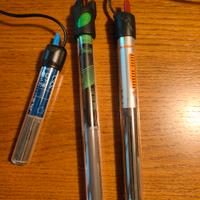 Riscaldatore acquario 2x100w 1x25w
