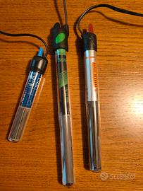 Riscaldatore acquario 2x100w 1x25w