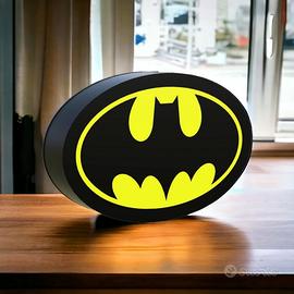 Lampada led logo Batman