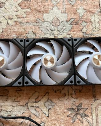 3x TRYX ROTA SL120 ARGB 120mm Ventole come Nuovo