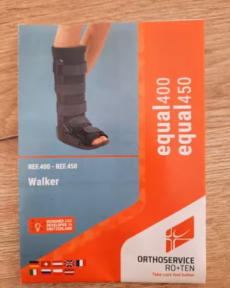 Tutore a stivaletto Walker taglia S