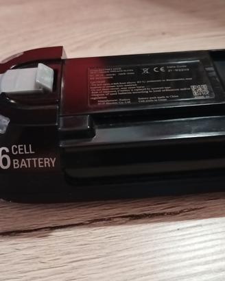 Batteria Rowenta x-force Flex 22v 6 cell