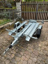 Carrello portamoto ellebi rimorchio TATS