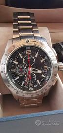 Cronografo NAUTICA NUOVO 46mm in cofanetto 10atm