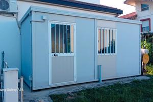 Box Open Space 5m G2 con bagno, lavabo e clima