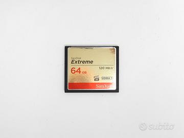 SanDisk Extreme 64 GB UDMA 7 CompactFlash CF Card