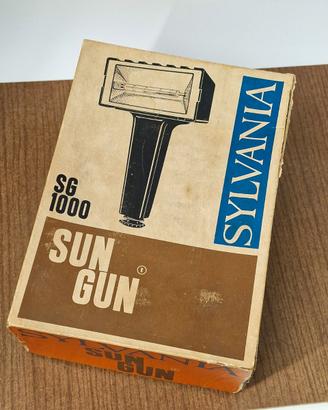 Sylvania Sun Gun SG-1000 – Lampada Vintage per Cin