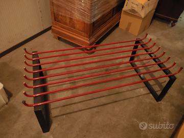 Tavolino con cristallo