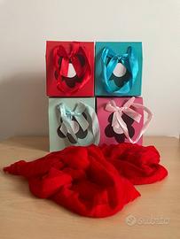 Set foulard in vari colori poliestere