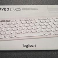 Tastiera Logitech Pebble Keys 2 K380