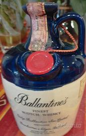 bottiglia whisky vintage anni 70 ceramica 