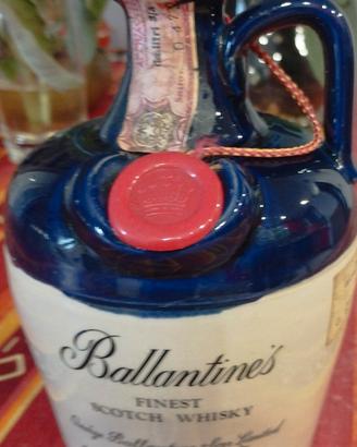 bottiglia whisky vintage anni 70 ceramica 