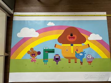 Duggie poster sfondo per party stampa