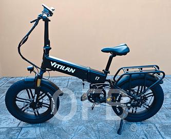 Bici elettrica fat biammortizzata nuova garanzia 