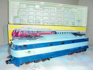 rivarossi vintage 0 locomotore e444 tartaruga fs