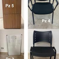 Stock arredamento scuola, ufficio, comunità