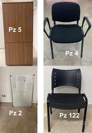 Stock arredamento scuola, ufficio, comunità