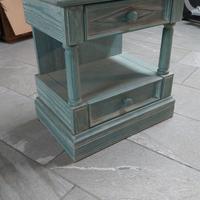 Comodino stile rustico vintage