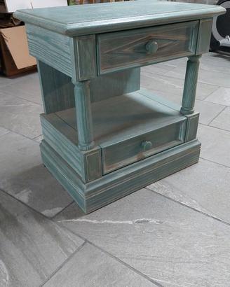 Comodino stile rustico vintage