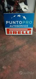 insegna pirelli luminosa