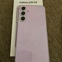 Samsung a35. 5 g . Scatola. Come nuovo . Custodia