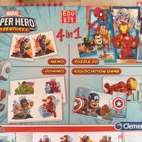 Clementoni - Edukit 4 in 1 - Marvel Superhero