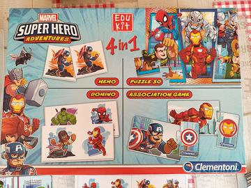 Clementoni - Edukit 4 in 1 - Marvel Superhero