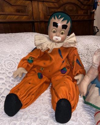 Bambola Didi Lenci antica primi 900 clown