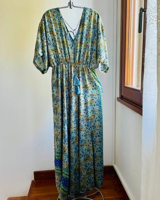 Maxi Vestito in viscosa No Logo - Taglia 44/48