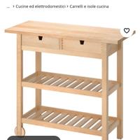 carrello, piano da lavoro o mobile 