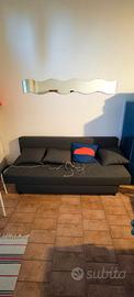 Divano letto IKEA ALVDALEN grigio