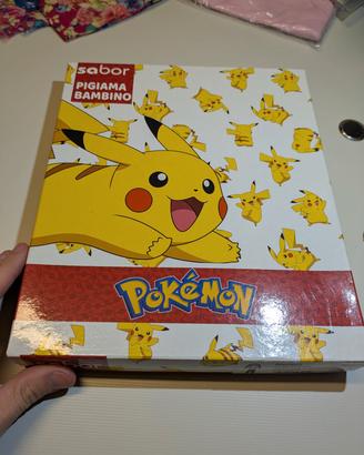 pigiama pokemon bimbo 7-8 anni
