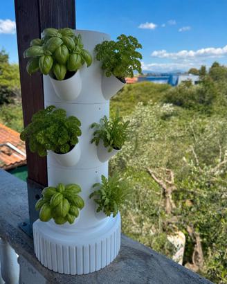 🌿 Torre Idroponica Verticale – 6 posti 🌿