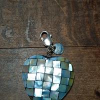 ciondolo da borsa o portachiavi in argento 925 e m