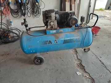 compressore abac 200litri monofase 