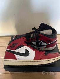 Nike air Jordan Mid Chicago n41 originali
