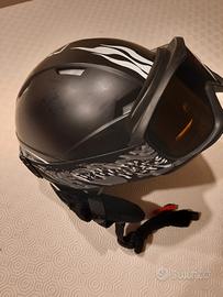 Casco Brizza con occhiali Uvex