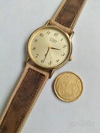Citizen quartz Gold orologio Vintage
